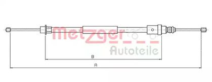 Трос (METZGER: 10.6215)