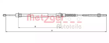 Трос (METZGER: 10.6216)