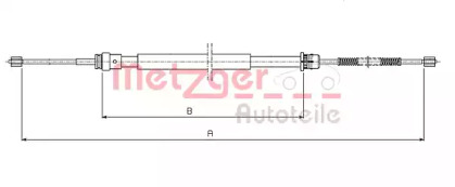 Трос (METZGER: 10.6541)