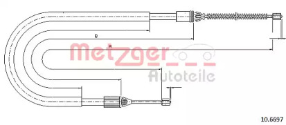 Трос (METZGER: 10.6697)