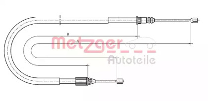 Трос (METZGER: 10.6698)