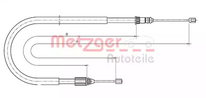 Трос (METZGER: 10.6699)