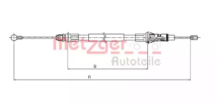 Трос (METZGER: 10.6854)