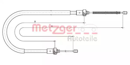 Трос (METZGER: 10.6890)