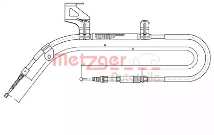 Трос (METZGER: 10.7482)