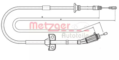 Трос (METZGER: 10.8189)