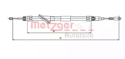 Трос (METZGER: 10.9831)