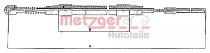 Трос (METZGER: 10.423)