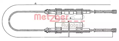 Трос (METZGER: 10.713)