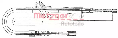 Трос (METZGER: 10.7501)