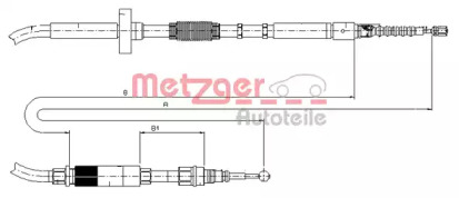 Трос (METZGER: 10.7531)