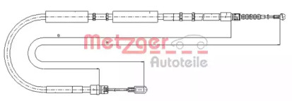 Трос (METZGER: 10.7536)