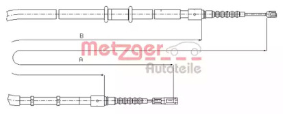 Трос (METZGER: 10.7545)