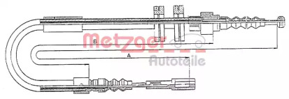 Трос (METZGER: 10.7582)