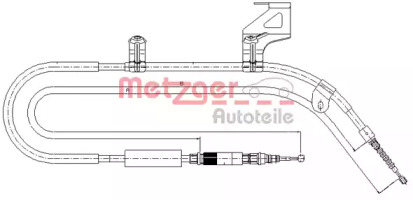 Трос (METZGER: 10.7585)