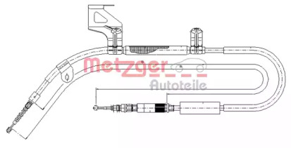 Трос (METZGER: 10.7586)