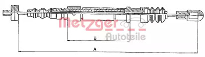 Трос (METZGER: 10.824)