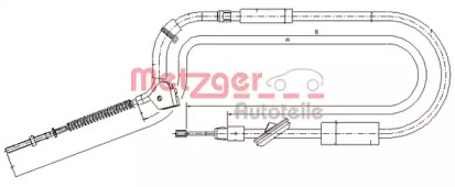 Трос (METZGER: 10.9332)