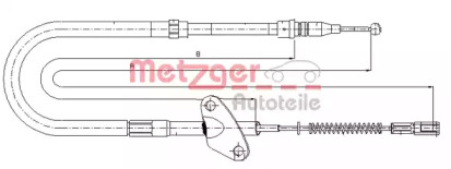 Трос (METZGER: 10.9871)