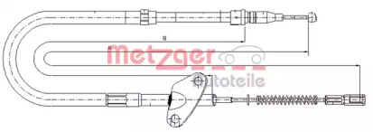 Трос (METZGER: 10.9872)