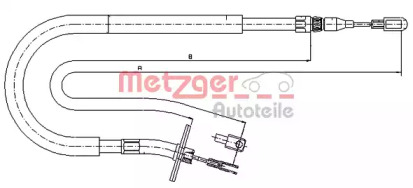 Трос (METZGER: 10.9875)