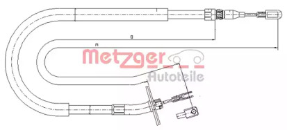 Трос (METZGER: 10.9876)