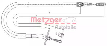 Трос (METZGER: 10.9879)