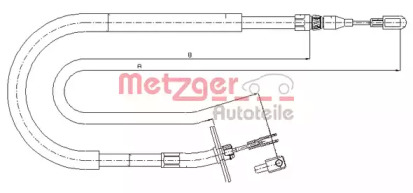 Трос (METZGER: 10.9880)