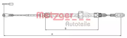 Трос (METZGER: 10.9883)