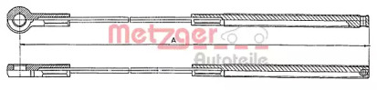 Трос (METZGER: 10.989)