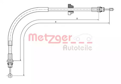 Трос (METZGER: 11.5571)