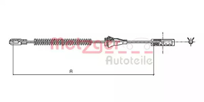 Трос (METZGER: 11.5959)