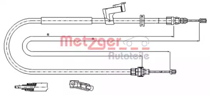 Трос (METZGER: 11.5494)