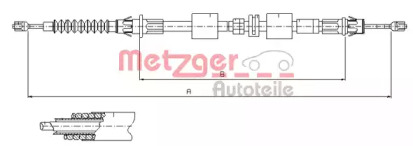 Трос (METZGER: 11.5508)