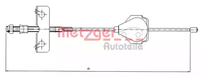 Трос (METZGER: 11.5513)