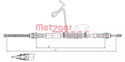 Трос (METZGER: 11.5574)