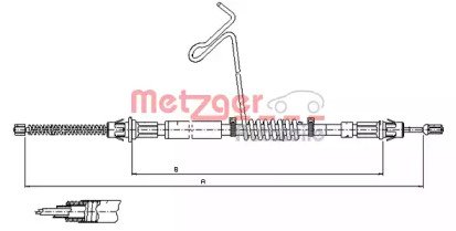 Трос (METZGER: 11.5578)