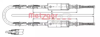 Трос (METZGER: 11.5662)