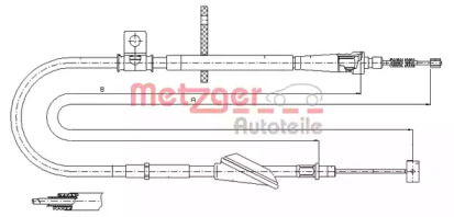 Трос (METZGER: 11.5741)