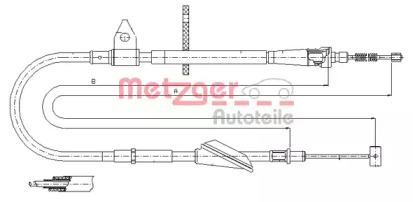 Трос (METZGER: 11.5743)