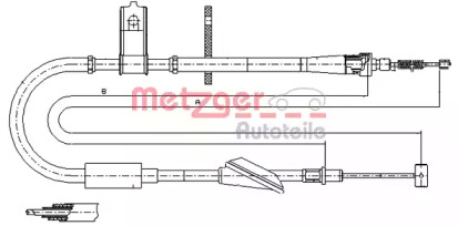 Трос (METZGER: 11.5744)