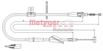 Трос (METZGER: 11.5745)