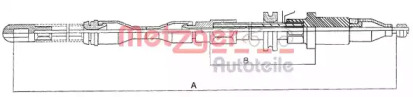 Трос (METZGER: 11.5751)