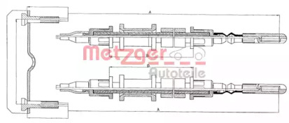 Трос (METZGER: 11.582)