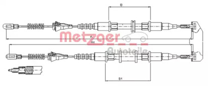 Трос (METZGER: 11.5854)