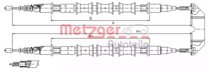 Трос (METZGER: 11.5933)