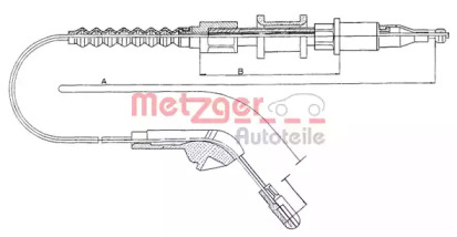 Трос (METZGER: 11.5943)