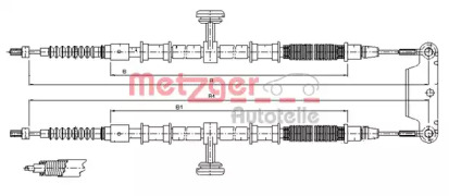 Трос (METZGER: 11.5944)