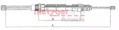 Трос (METZGER: 11.607)