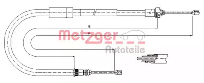 Трос (METZGER: 11.6663)